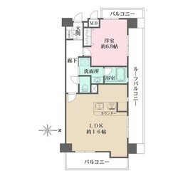 フェリセ一橋学園の物件間取画像